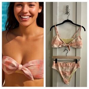 aerie Patchwork Bikini Top & Bottom